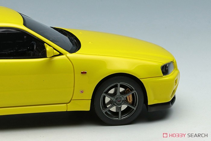 NISSAN SKYLINE GT-R (BNR34) 1999 ホワイト (ミニカー) その他の画像8