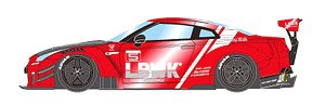 LB WORKS GT-R Type 2 Racing Spec キャンディレッド (ミニカー)