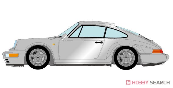 Porsche 911(964) Carrera RS NGT 1992 シルバー (ミニカー) その他の画像1