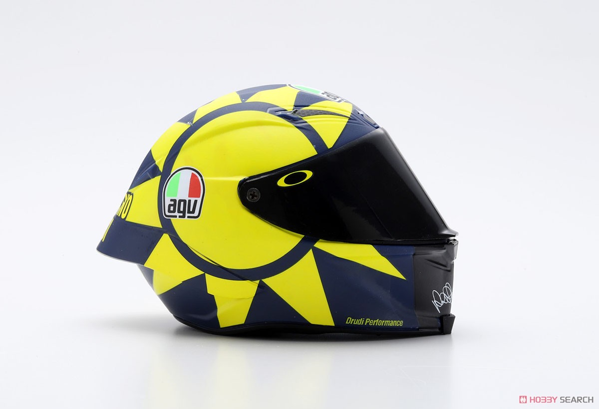 Vロッシ 2018年 motoGP AGV ヘルメット (ミニカー) 商品画像2