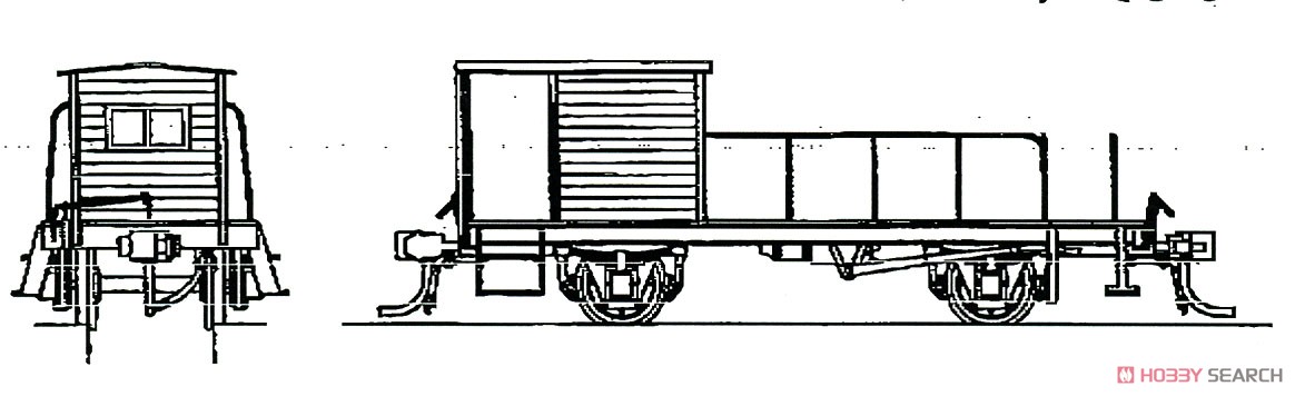 16番(HO) ヒ600形 貨車バラキット (組み立てキット) (鉄道模型) その他の画像1