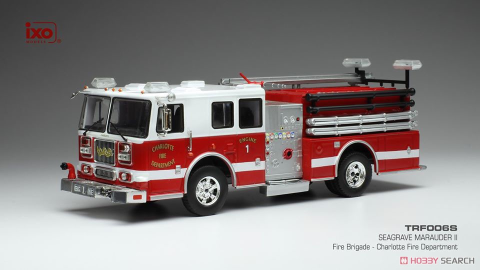 Seagrave Marauder II Charlotte Fire Station (Diecast Car) Item picture1