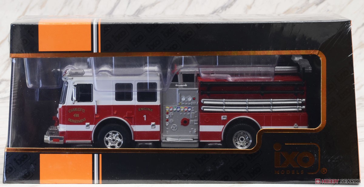 Seagrave Marauder II Charlotte Fire Station (Diecast Car) Package1