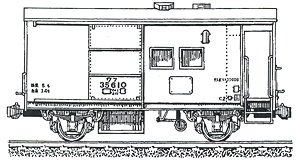 16番(HO) ワフ35000形 バラキット (組み立てキット) (鉄道模型)