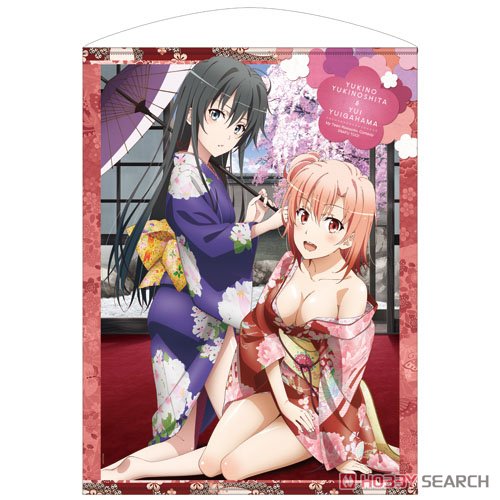 My Teen Romantic Comedy Snafu Too! Yukino and Yui 100cm Tapestry (Anime Toy) 商品画像1