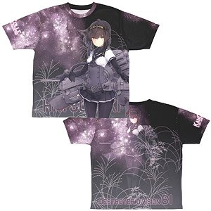 Kantai Collection Hatsuzuki Double Sided Full Graphic T-Shirts S (Anime Toy)