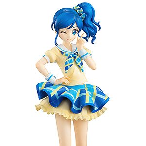 Lucrea Aikatsu! Aoi Kiriya Blue Stage Coordinate (PVC Figure)