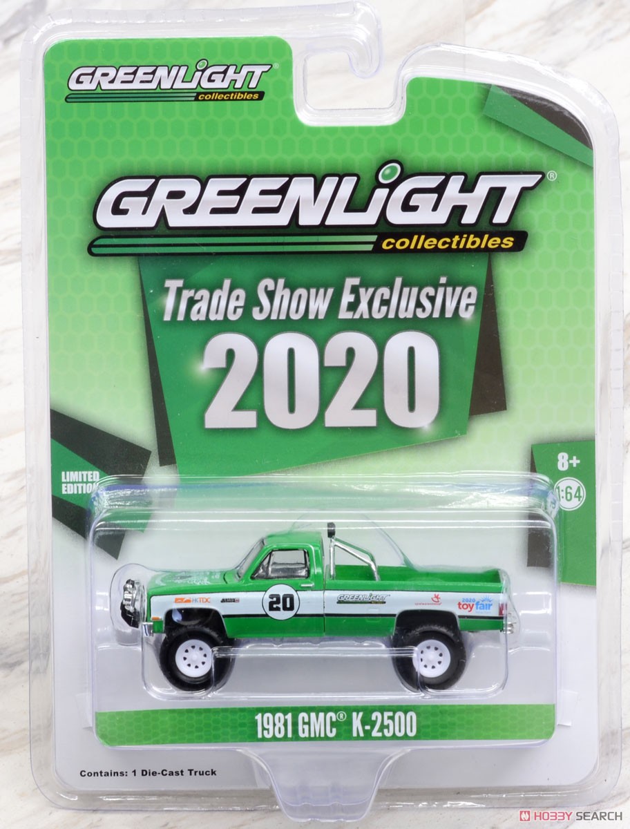1981 GMC K-2500 - #20 GreenLight Stuntman Association - 2020 GreenLight Trade Show Exclusive (ミニカー) パッケージ1