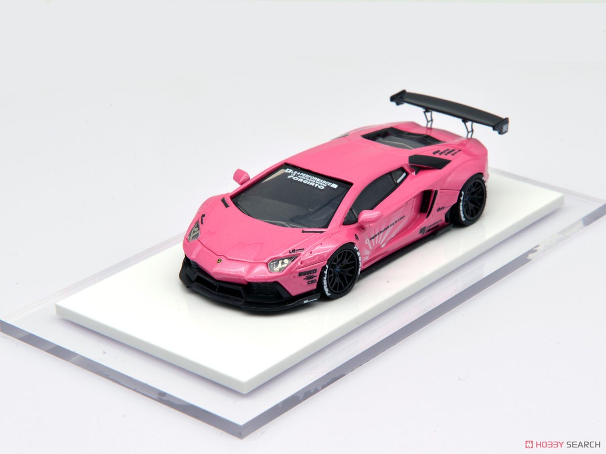 LIBERTY WALK LB Works Aventador LP700 Pink (ミニカー) 商品画像1