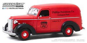 Running on Empty - 1939 Chevrolet Panel Truck - Phillips Petroleum Co. Geological Dept. (ミニカー)
