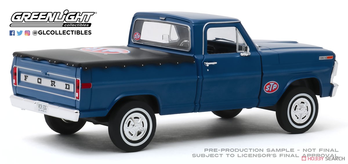 Running on Empty - 1970 Ford F-100 with Bed Cover - STP (Diecast Car) Item picture2
