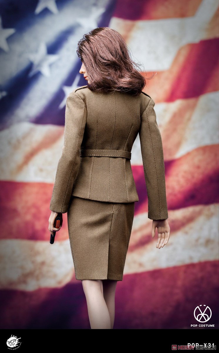 女性用アウトフィット WWII アメリカ陸軍 フィメールエージェント ユニフォーム (ドール) その他の画像7