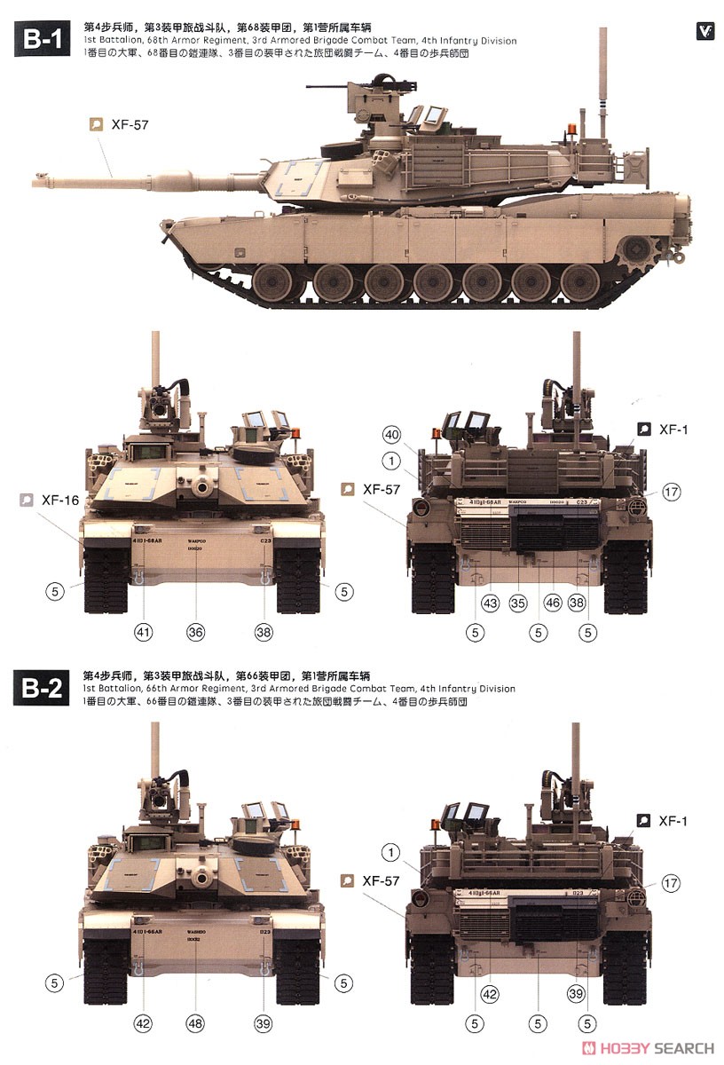 M1A2 SEP V2 エイブラムス 米軍主力戦車 (プラモデル) 塗装5