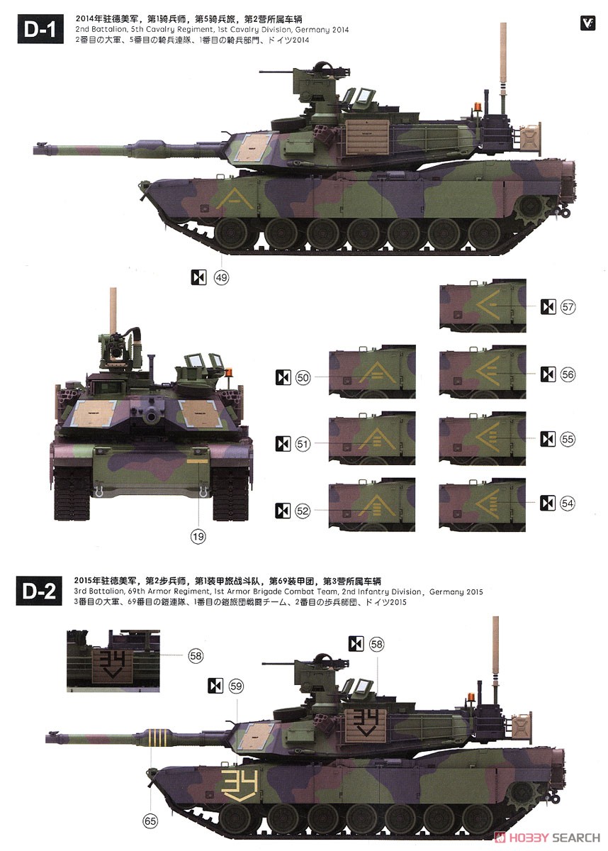M1A2 SEP V2 エイブラムス 米軍主力戦車 (プラモデル) 塗装8
