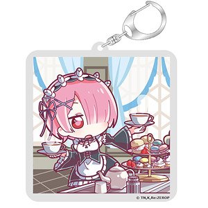 [Re:Zero -Starting Life in Another World-] One Scene Acrylic Key Ring Ram (Anime Toy)