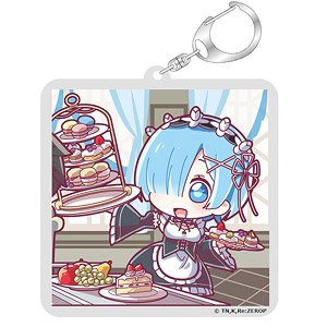 [Re:Zero -Starting Life in Another World-] One Scene Acrylic Key Ring Rem (Anime Toy)