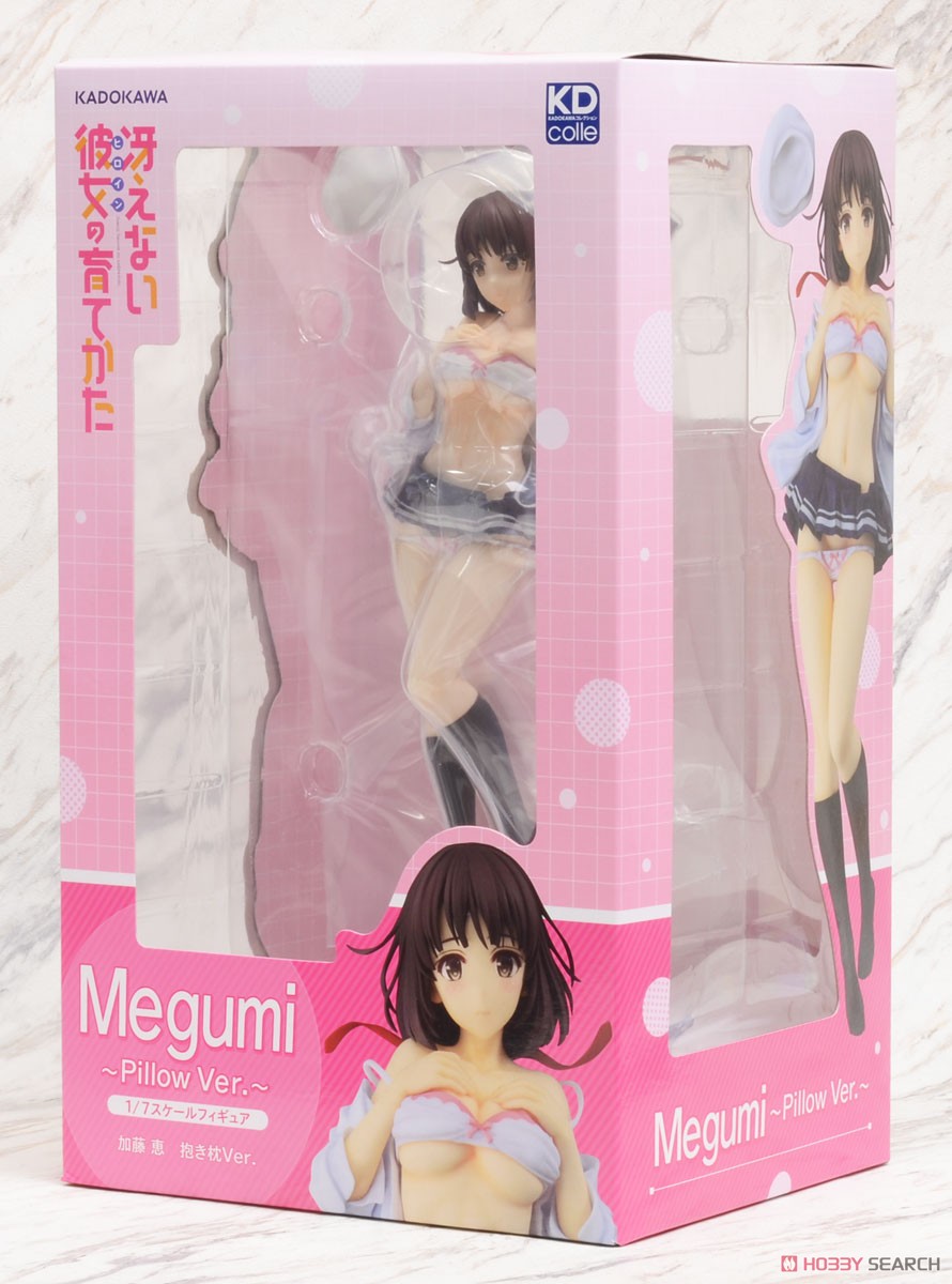 Megumi Kato: Pillow Ver. (PVC Figure) Package1