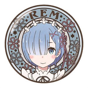Re: Life in a Different World from Zero Art Nouveau Series Can Badge Rem A (Anime Toy)