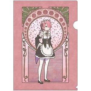 Re: Life in a Different World from Zero Art Nouveau Series A4 Clear File Ram (Anime Toy)