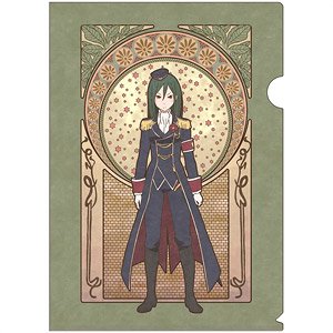 Re: Life in a Different World from Zero Art Nouveau Series A4 Clear File Crusch (Anime Toy)