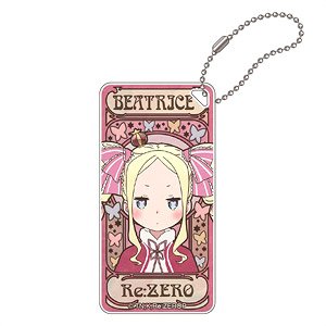 Re: Life in a Different World from Zero Art Nouveau Series Domiterior Key Chain Beatrice (Anime Toy)