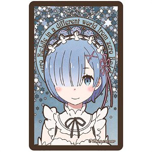 Re: Life in a Different World from Zero Art Nouveau Series IC Card Sticker Rem A (Anime Toy)