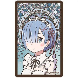 Re: Life in a Different World from Zero Art Nouveau Series IC Card Sticker Rem B (Anime Toy)