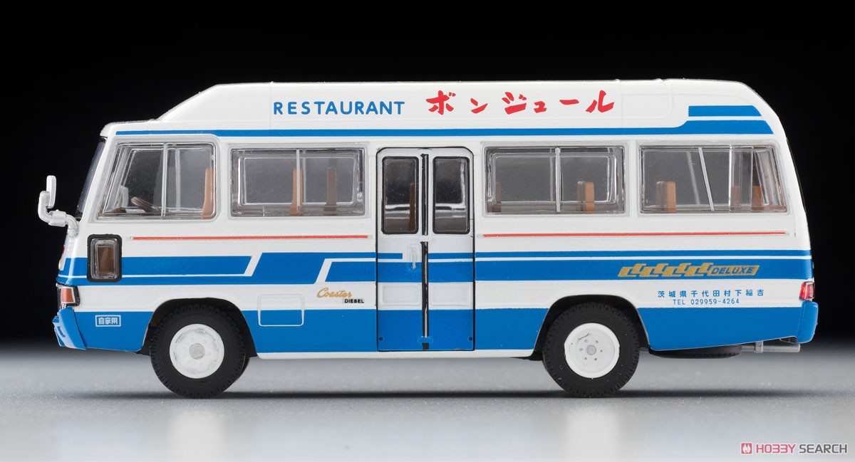 TLV-184a トヨタ コースター クーラー車 (レストラン ボンジュール) (ミニカー) 商品画像3