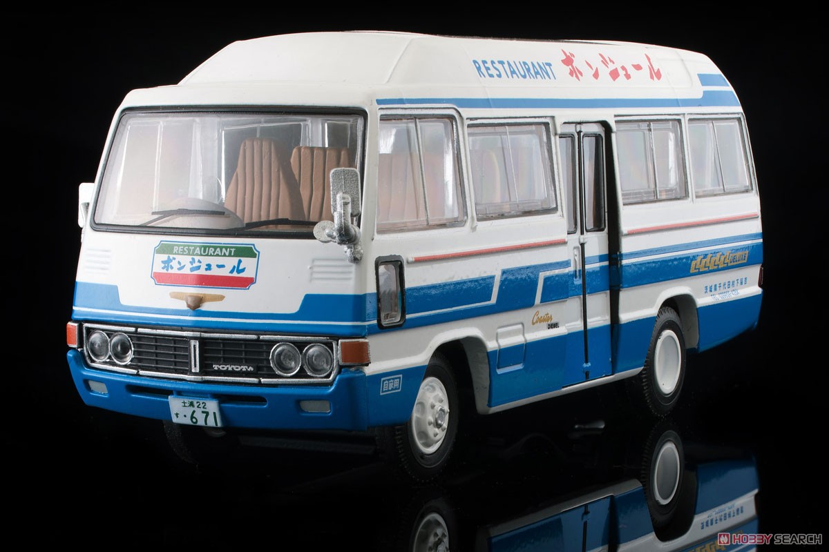 TLV-184a トヨタ コースター クーラー車 (レストラン ボンジュール) (ミニカー) 商品画像8