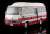 TLV-184b トヨタ コースター ハイルーフ デラックス車 (白/赤) (ミニカー) 商品画像7
