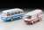TLV-184b トヨタ コースター ハイルーフ デラックス車 (白/赤) (ミニカー) その他の画像1