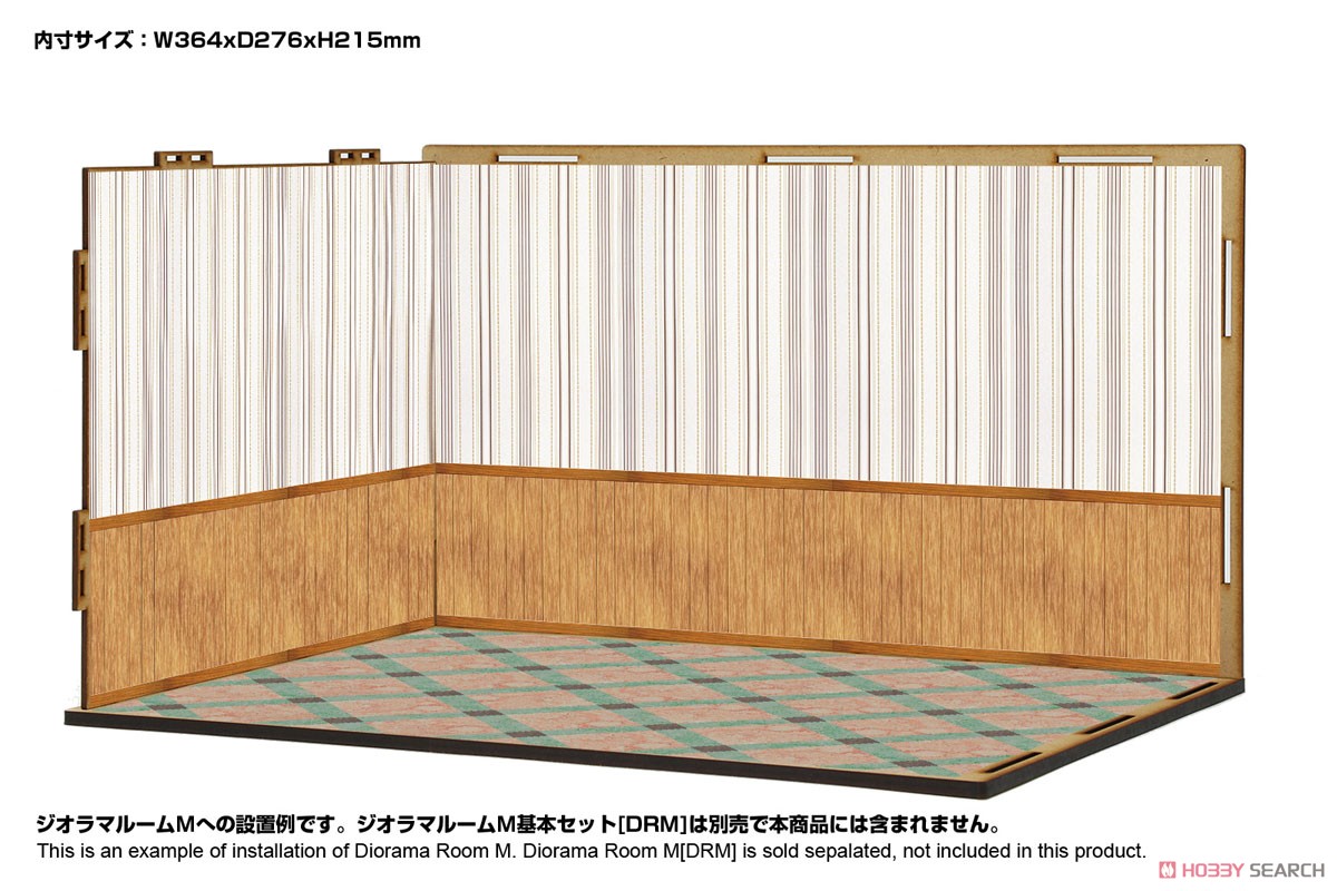 ジオラマルームM シールセット レストランA (ドール) その他の画像1