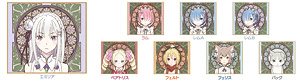 Re: Life in a Different World from Zero Art Nouveau Series Mini Colored Paper A (Set of 8) (Anime Toy)