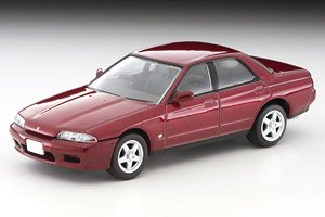 TLV-N196a Nissan Skyline GTS-t TypeM (Red) (Diecast Car)