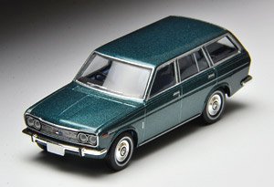 TLV-81c Datsun Bluebird Estate Wagon (Blue) (Diecast Car)