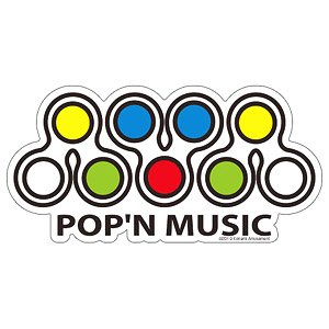 pop`n music 耐水ステッカー (キャラクターグッズ)