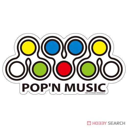 pop`n music 耐水ステッカー (キャラクターグッズ) 商品画像1