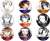 Bungo Stray Dogs Chara Badge Collection Art-Pic (Set of 9) (Anime Toy) Item picture1