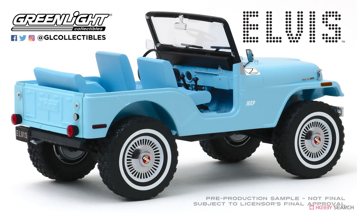 Artisan Collection - Elvis Presley (1935-77) - Jeep CJ-5 - Sierra Blue (ミニカー) 商品画像2