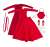 Ancient Costume Red Dress Set (Fashion Doll) Item picture1