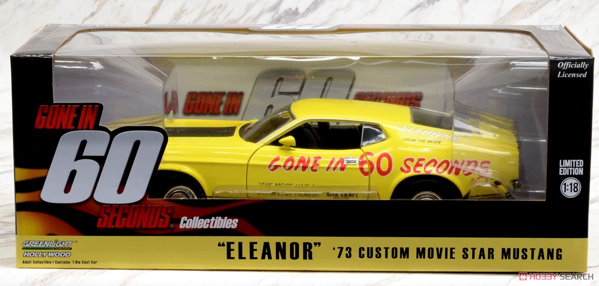 Gone in Sixty Seconds 1973 Ford Mustang Mach 1 `Eleanor` (Post-Filming Tribute Edition) (ミニカー) パッケージ1