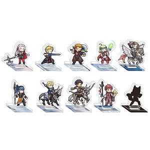 Fire Emblem Heroes Mini Acrylic Figure Collection vol.15 (Set of 10) (Anime Toy)
