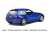 BMW Z3 M Coupe 3.2 (Blue) (Diecast Car) Item picture2