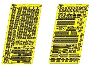 Photo-Etched Parts Basic Set for IJN Light Cruiser Mogami (for Tamiya) (Plastic model)