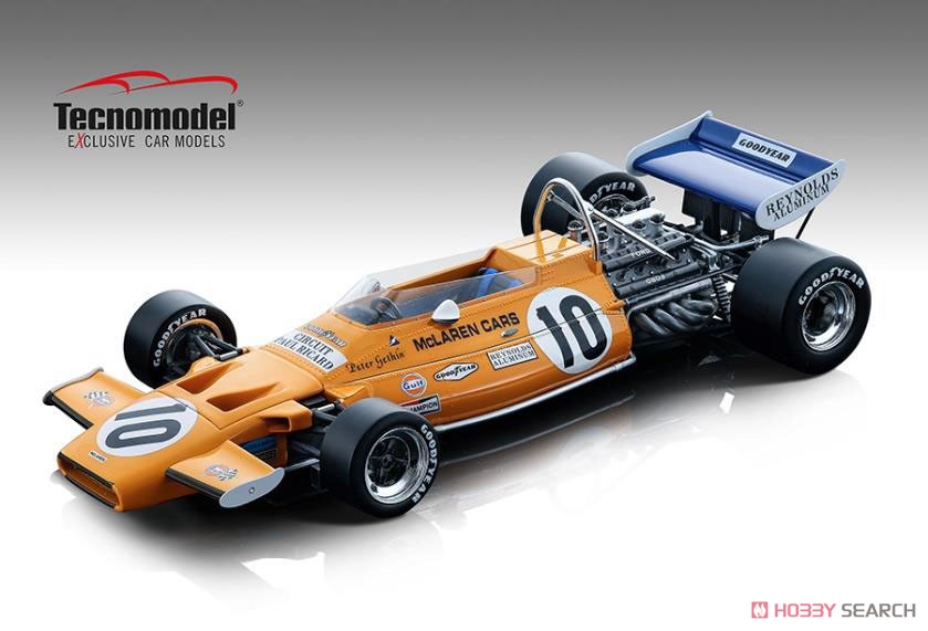 McLaren M19A French GP 1971 #10 Peter Gethin (Diecast Car) Item picture1