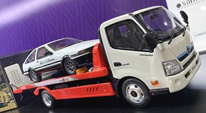 Kyokuto Flatop Zero II (White) (Diecast Car)