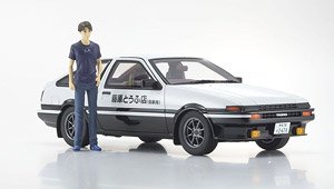 新劇場版 頭文字D トヨタ スプリンター トレノ AE86 藤原拓海フィギュア付 (ミニカー)