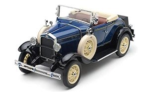 フォード モデル A ロードスター 1931 リヴィエラブルー (ミニカー)