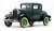 フォード モデル A クーペ 1931 Valley グリーン / Vagabond グリーン (ミニカー) 商品画像1