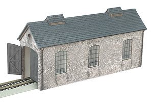 (OO) Engine Shed (HO Scale) (Model Train)